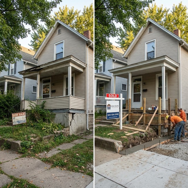 foundation problems affect home value Texas - repair vs sell as-is comparison