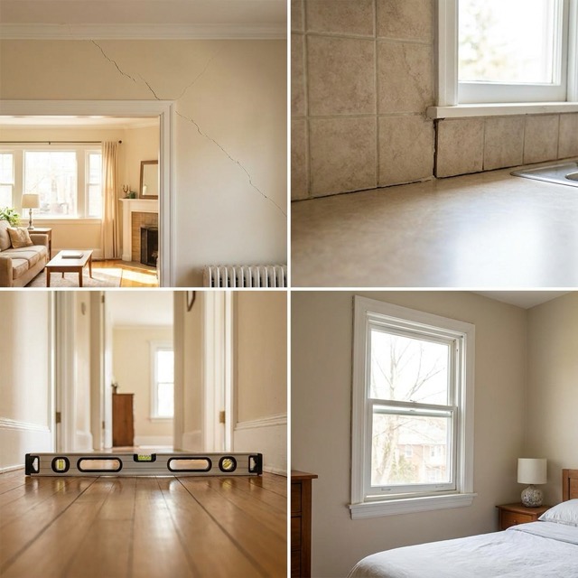 signs of foundation problems Florida - interior warning signs checklist